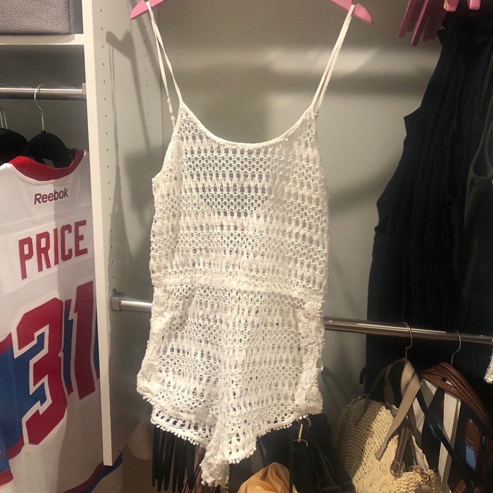 Victoria Secret Swim Romper Cover Up